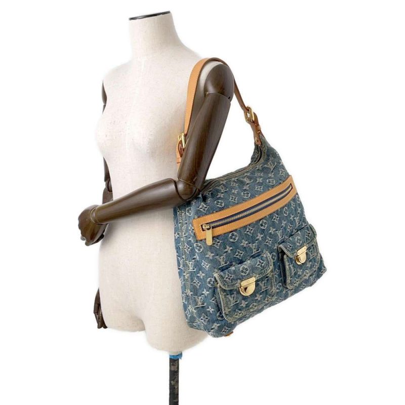 Louis Vuitton Baggy Denim Bag Denim Monogram - Image 4