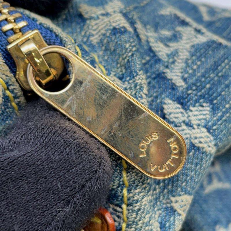 Louis Vuitton Baggy Denim Bag Denim Monogram - Image 6