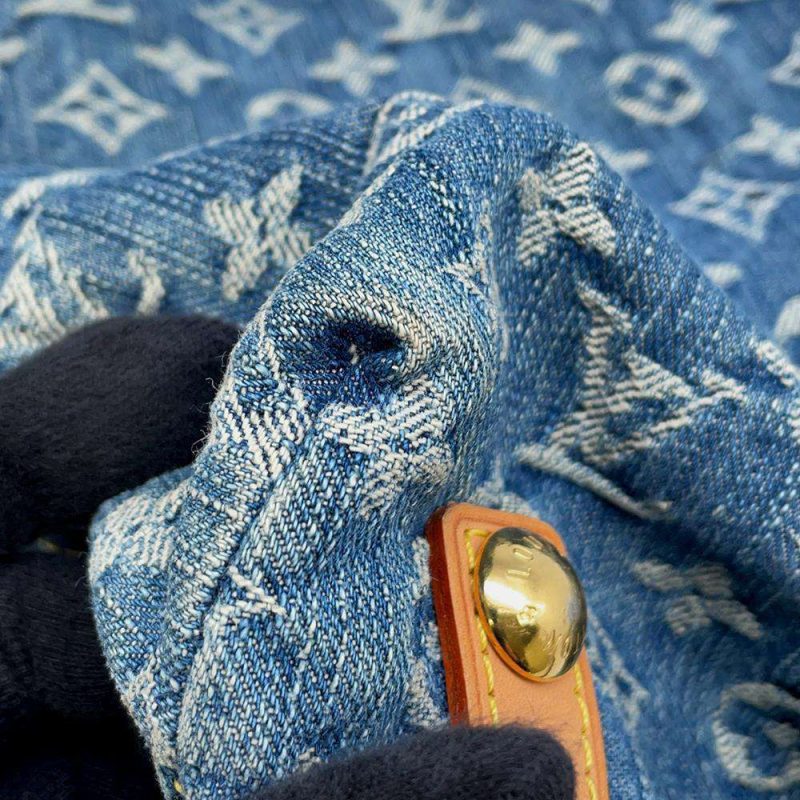 Louis Vuitton Baggy Denim Bag Denim Monogram - Image 9