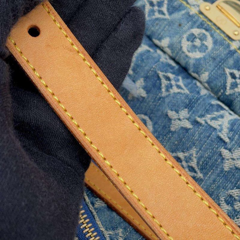 Louis Vuitton Baggy Denim Bag Denim Monogram - Image 11