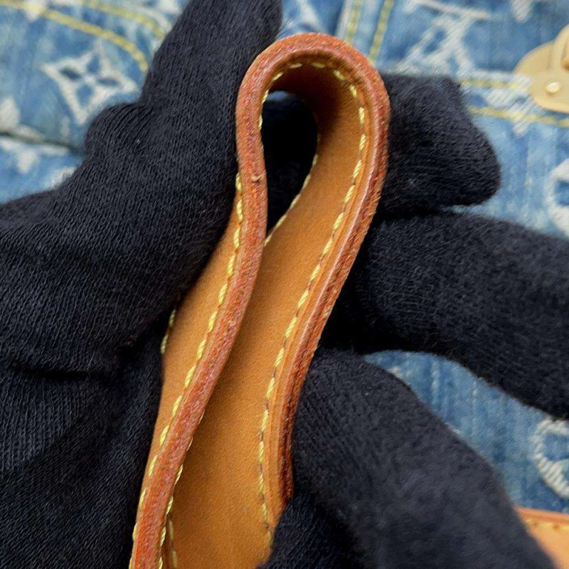 Louis Vuitton Baggy Denim Bag Denim Monogram - Image 12