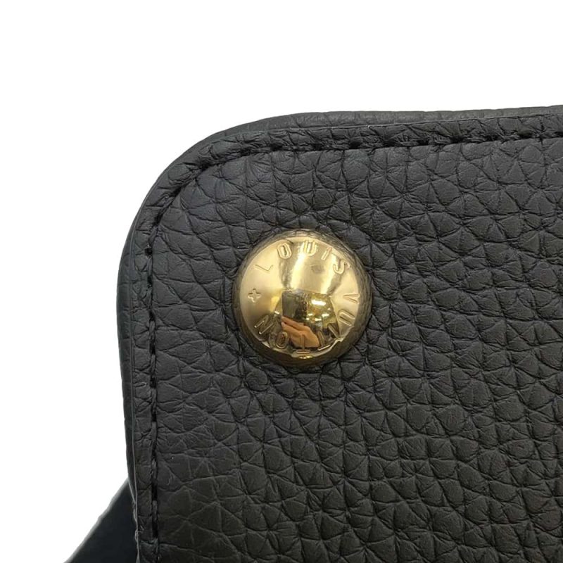 LOUIS VUITTON Capucines Cobalt/FuchsiaM94517 Taurillon Leather Size BB - Image 12