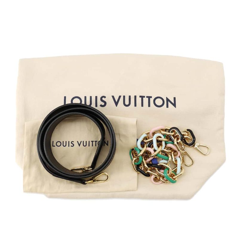 LOUIS VUITTON Capucines Cobalt/FuchsiaM94517 Taurillon Leather Size BB - Image 15