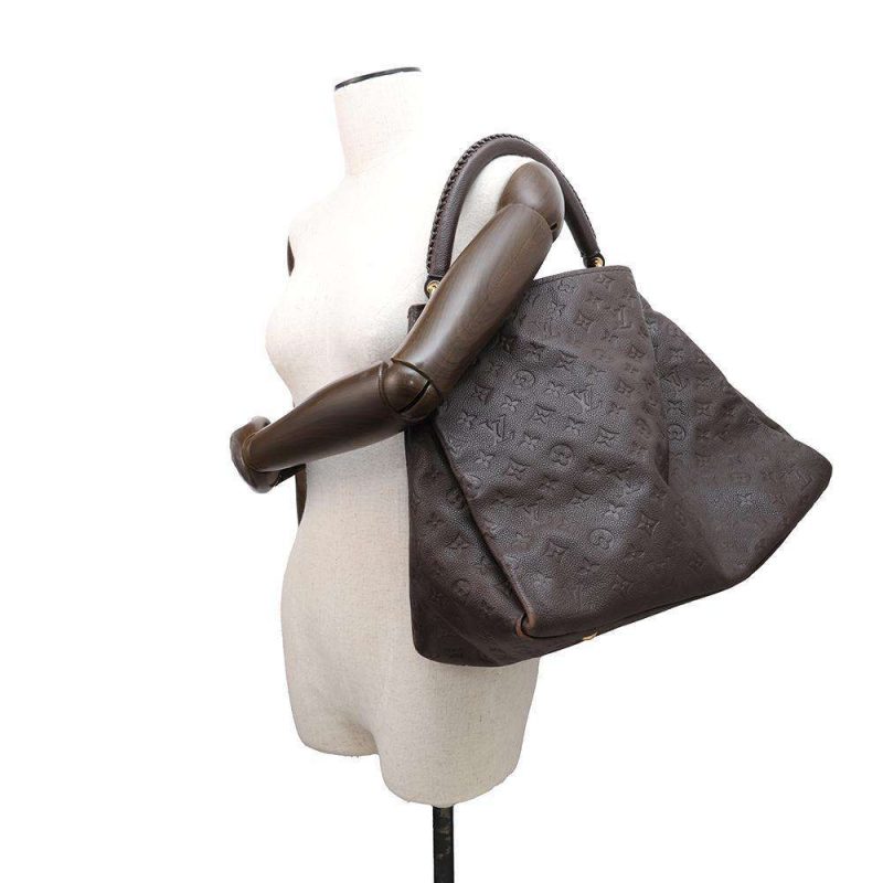 LOUIS VUITTON Arty Capucines Collection Peter Marino Noir M21414 Taurillon Size MM - Image 4