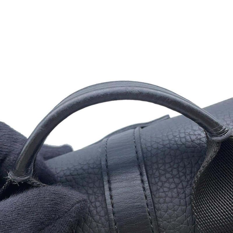 LOUIS VUITTON Christopher Slim Backpack Noir M58644 Taurillon Leather - Image 9