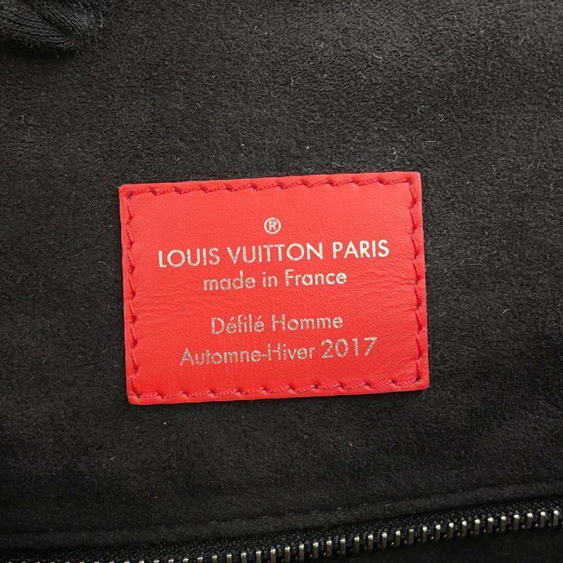 LOUIS VUITTON Christopher Slim Backpack Noir M58644 Taurillon Leather - Image 15