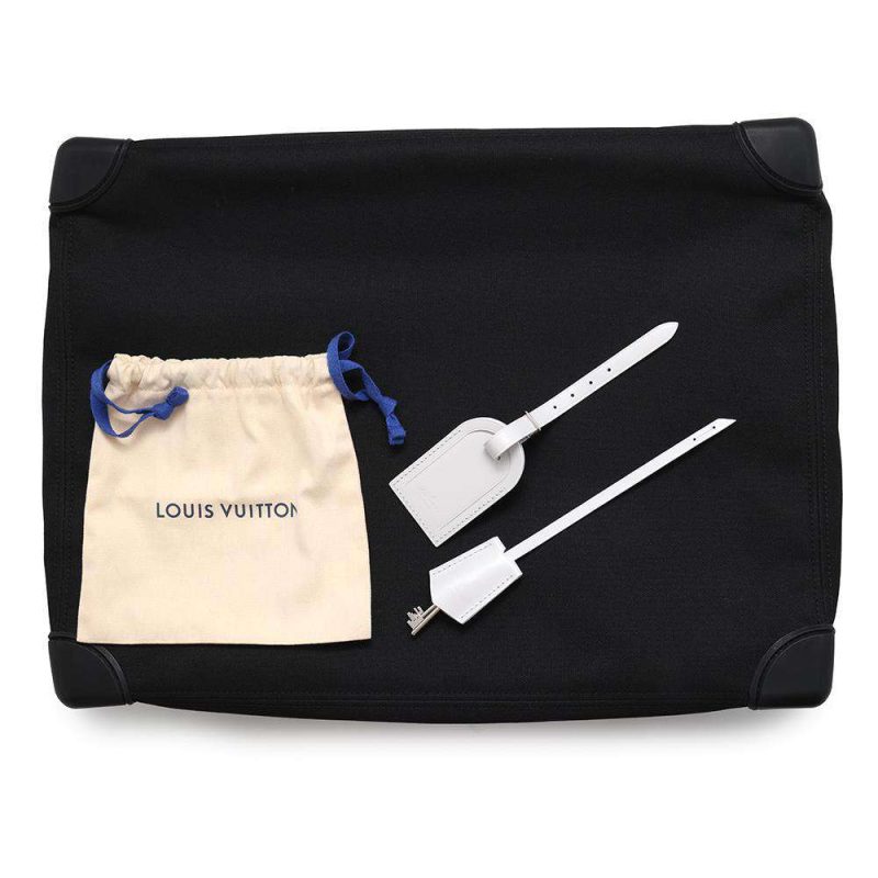 Louis Vuitton Black & Beige Empreinte Card Holder - Image 9