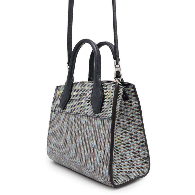 LOUIS VUITTON City Steamer Noir M53015 Leather Size MM - Image 2