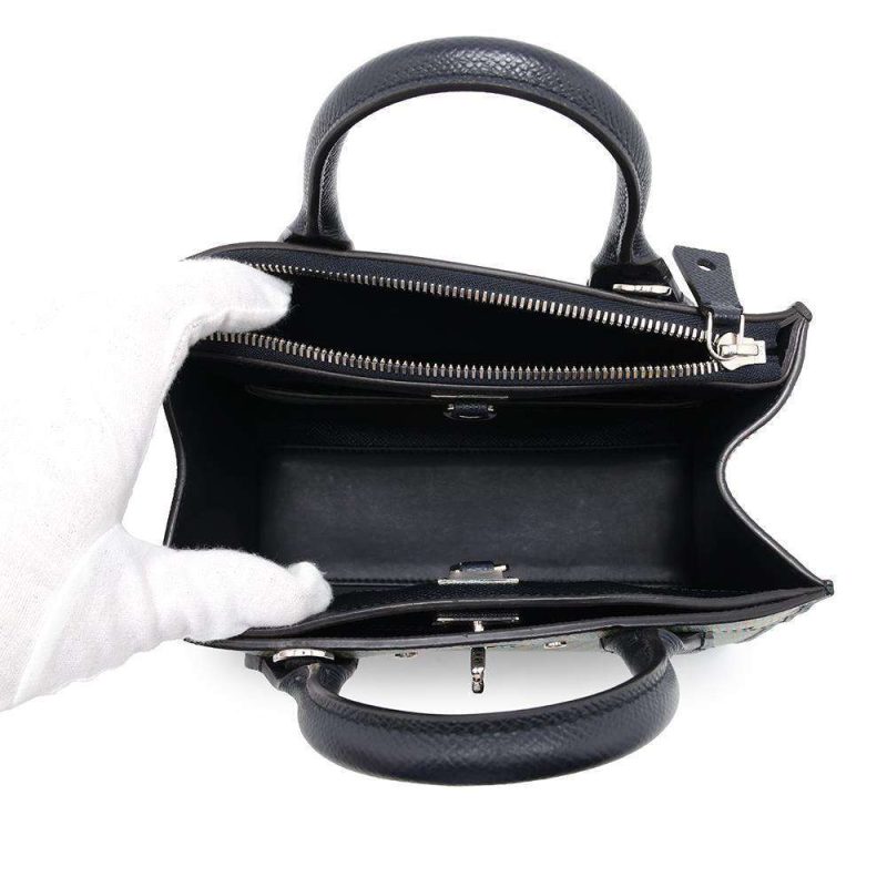 LOUIS VUITTON City Steamer Noir M53015 Leather Size MM - Image 6