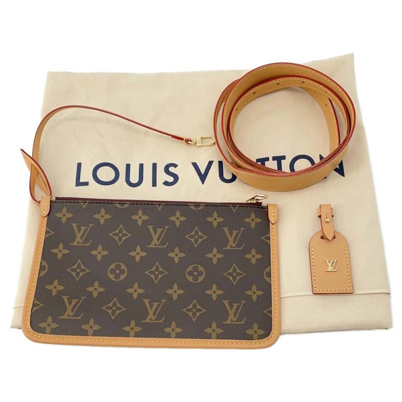 LOUIS VUITTON Carryall NM Off-white M24707 Monogram / Jacquard Size PM - Image 9