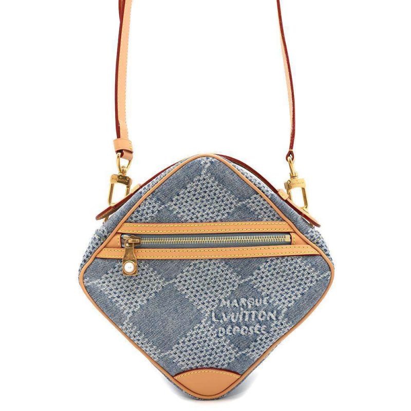 LOUIS VUITTON Chess Messenger JauneMatt N40562 Damier・Pop