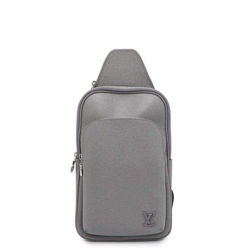 Louis Vuitton Avenue Sling Bag N41719 Avenue Body Bag Damier Graphite Black Gr Silver