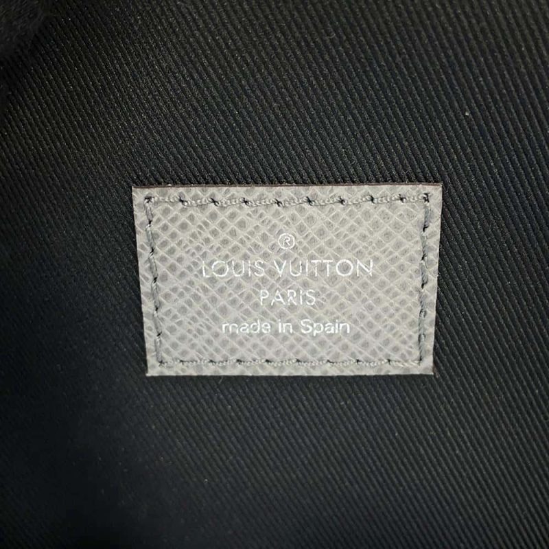 Louis Vuitton Avenue Sling Bag N41719 Avenue Body Bag Damier Graphite Black Gr Silver - Image 9