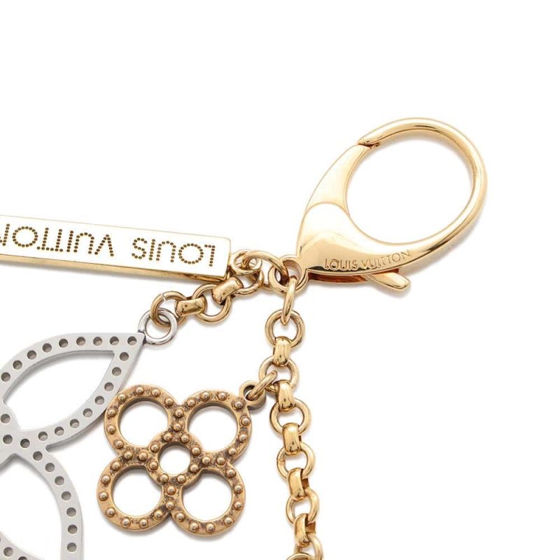 LOUIS VUITTON Bijoux Sac・Mosaique Blue/Beige M66257 Metal - Image 4
