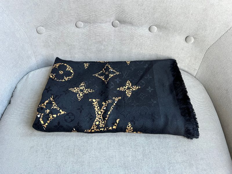 Louis Vuitton Black Giant Monogram Pochette Cosmetique