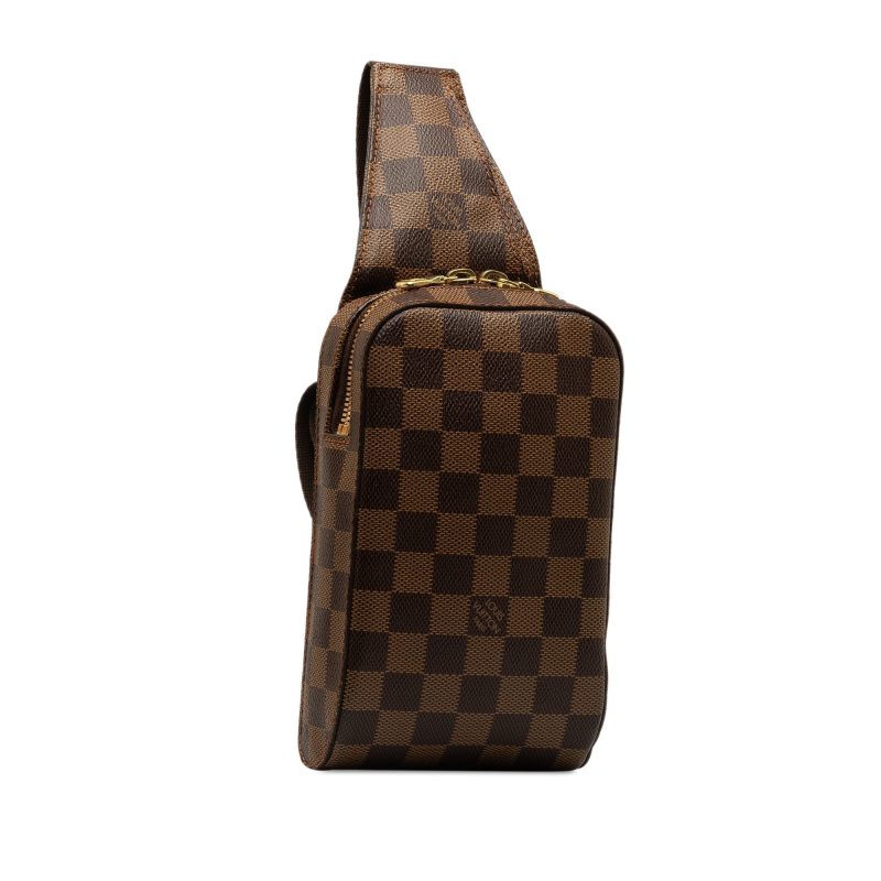 Brown Louis Vuitton Damier Ebene Geronimos Crossbody Bag - Image 2