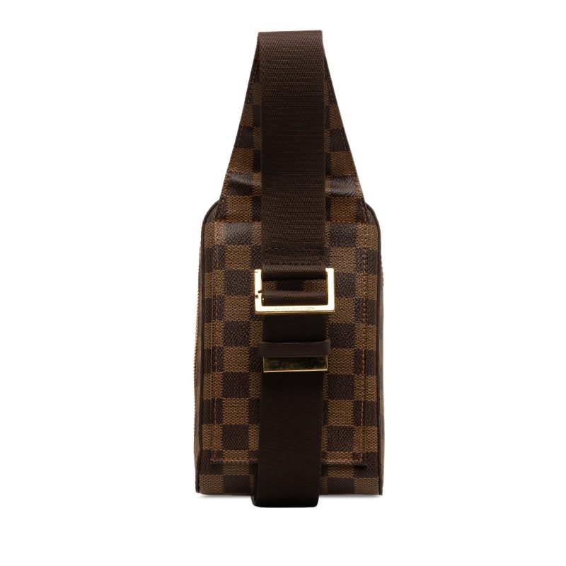 Brown Louis Vuitton Damier Ebene Geronimos Crossbody Bag - Image 3