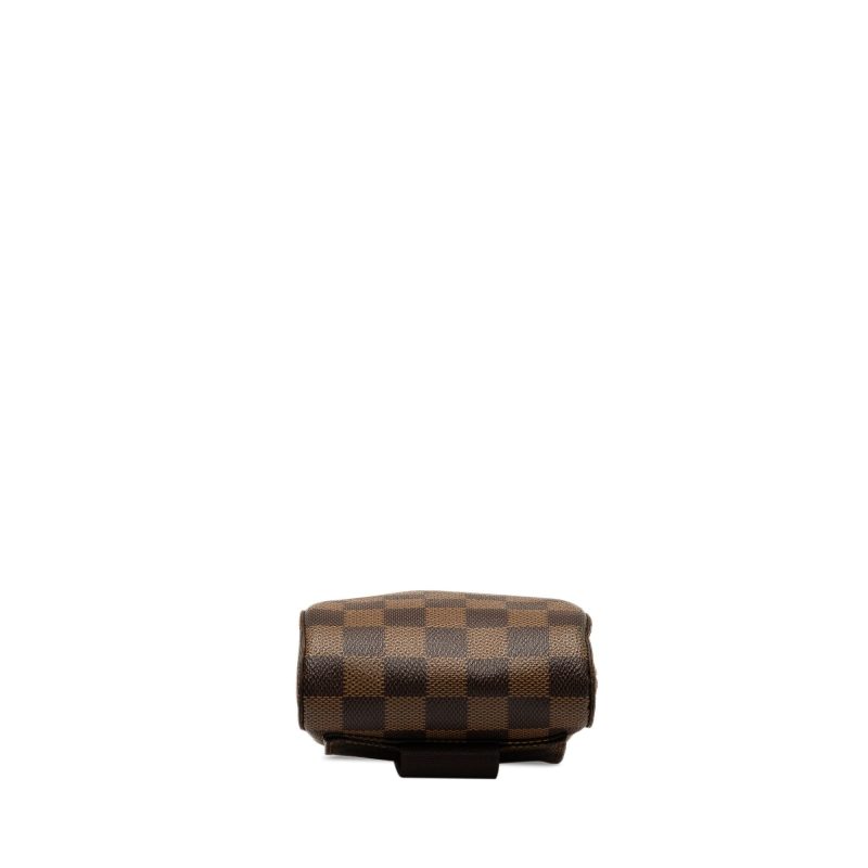 Brown Louis Vuitton Damier Ebene Geronimos Crossbody Bag - Image 4