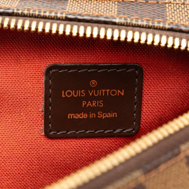 Brown Louis Vuitton Damier Ebene Geronimos Crossbody Bag - Image 7
