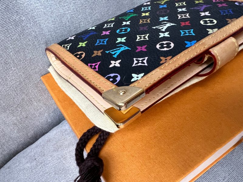 Louis Vuitton Black Multicolore Beverly GM - Image 17