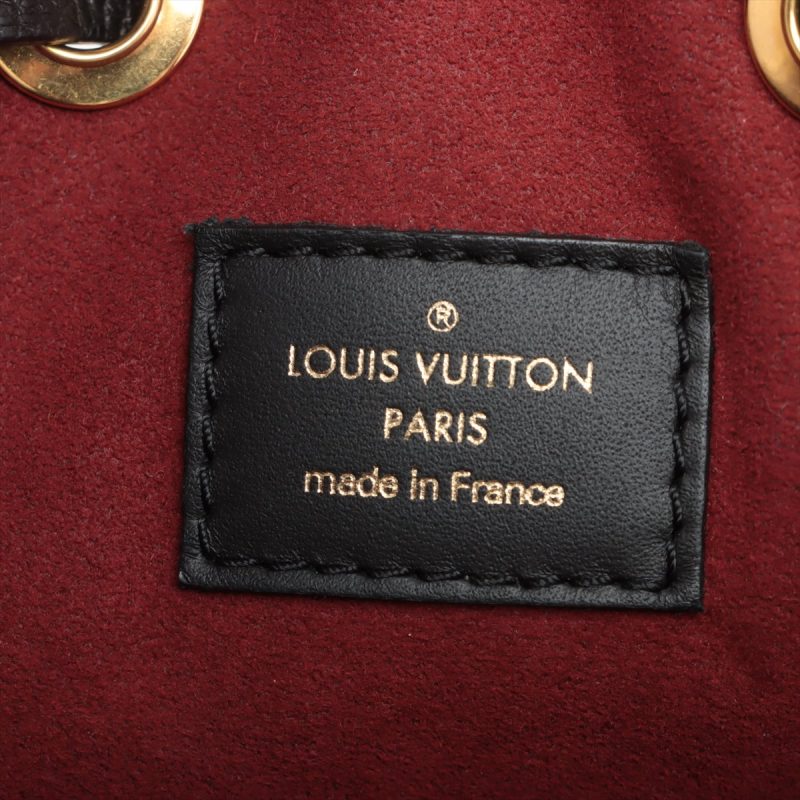 Louis Vuitton Black & White Nylon Monogram Kusama Infinity Dots Lockit MM Tote - Image 10