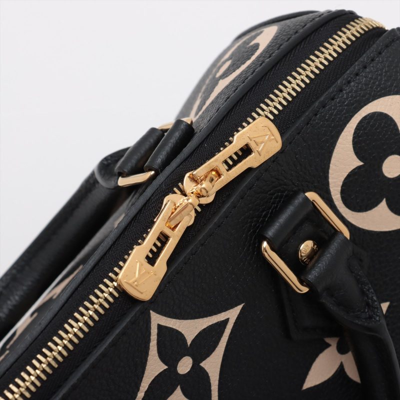 Louis Vuitton Black Beige Bicolor Monogram Empreinte OnTheGo PM [Clearance Sale] - Image 14