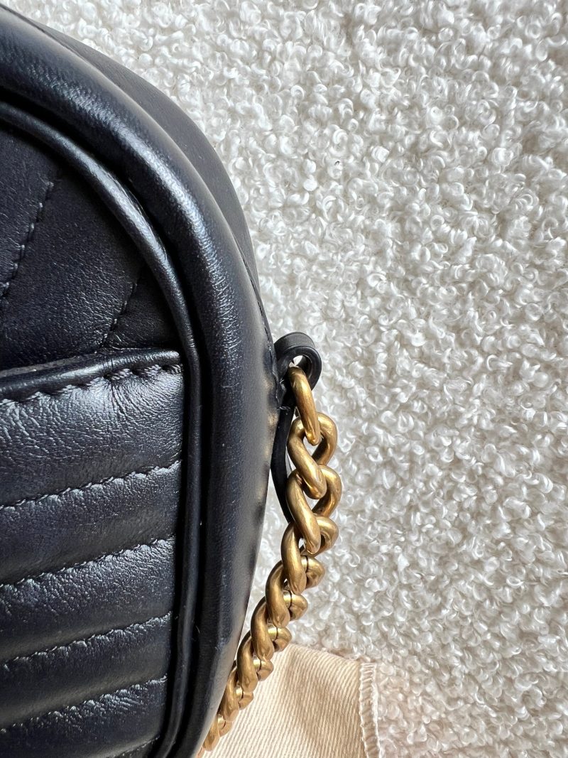 Louis Vuitton Black New Wave Chain Bag - Image 10