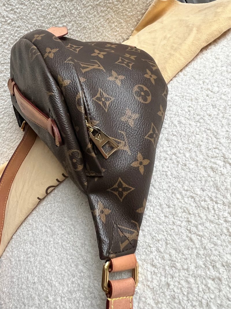 LOUIS VUITTON Bumbag Khaki/White/Beige M44611 Monogram Monogram Giant - Image 12