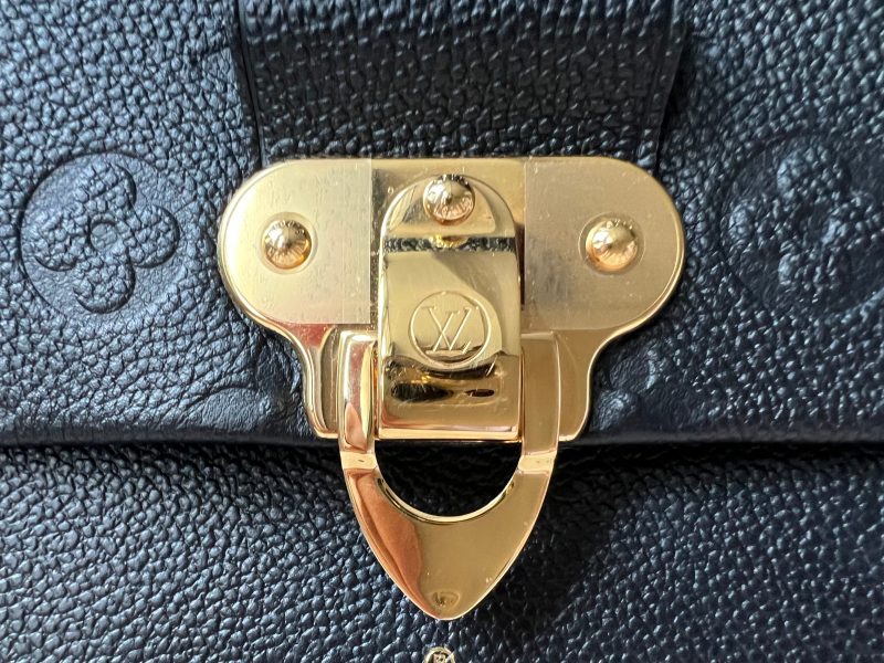 Louis Vuitton Black Empreinte Wallet on Chain Cross-Body - Image 9