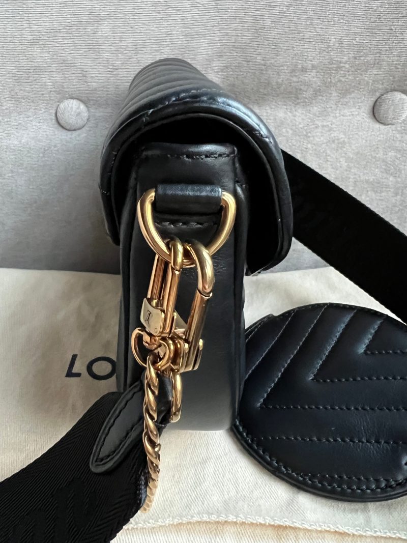 Louis Vuitton Black New Wave PM Bag - Image 12