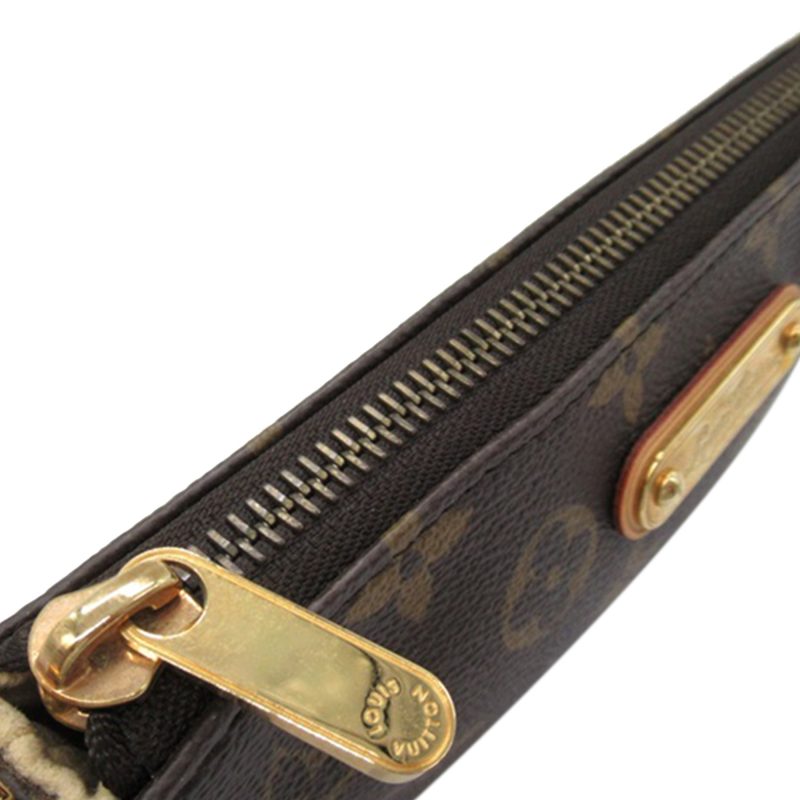 Brown Louis Vuitton Monogram Pochette Milla MM Shoulder Bag - Image 8