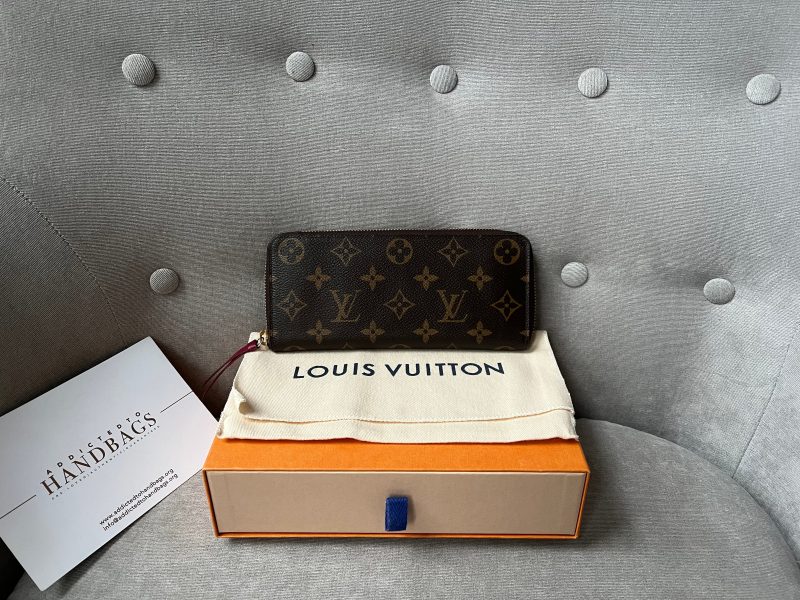 Louis Vuitton Clemence Wallet in Reverse Monogram