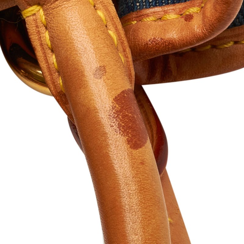 Louis Vuitton Pleaty Blue Monogram Denim - Image 9