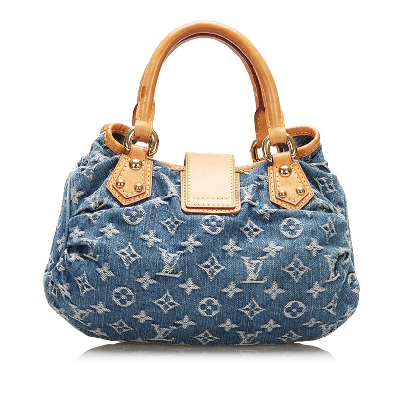 Louis Vuitton Pleaty Blue Monogram Denim - Image 2