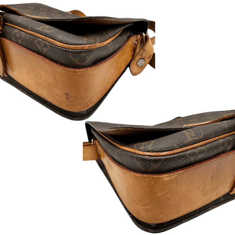 Louis Vuitton Case Clutch Shoulder Bag PVC Coated Canvas DamierBrown/Pink N41597 - Image 11