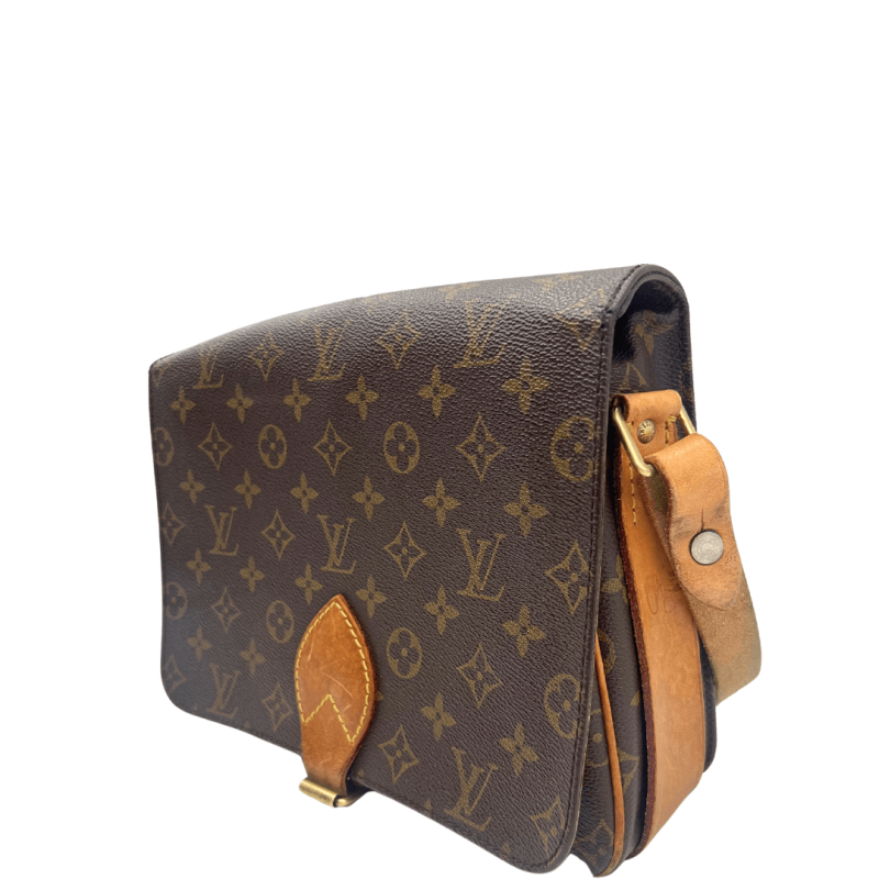 Louis Vuitton Case Clutch Shoulder Bag PVC Coated Canvas DamierBrown/Pink N41597 - Image 3