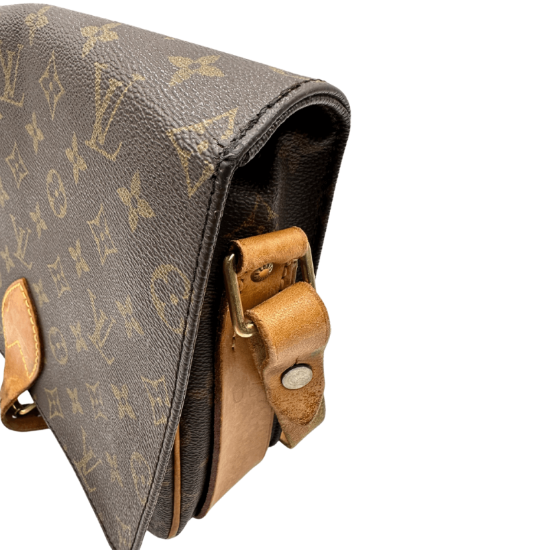 Louis Vuitton Case Clutch Shoulder Bag PVC Coated Canvas DamierBrown/Pink N41597 - Image 6
