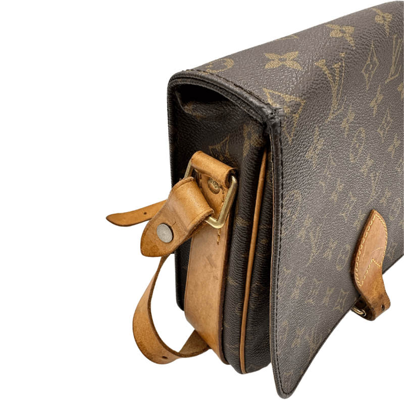 Louis Vuitton Case Clutch Shoulder Bag PVC Coated Canvas DamierBrown/Pink N41597 - Image 7