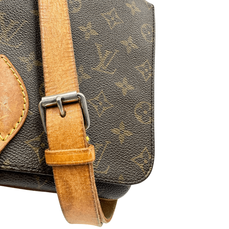 Louis Vuitton Case Clutch Shoulder Bag PVC Coated Canvas DamierBrown/Pink N41597 - Image 9