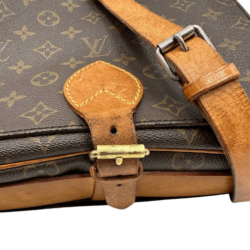 Louis Vuitton Case Clutch Shoulder Bag PVC Coated Canvas DamierBrown/Pink N41597 - Image 10