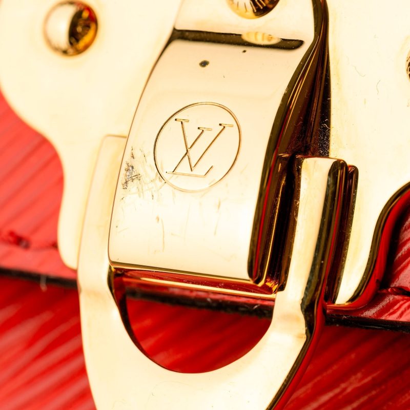 Louis Vuitton Boccador Red Epi - Image 8