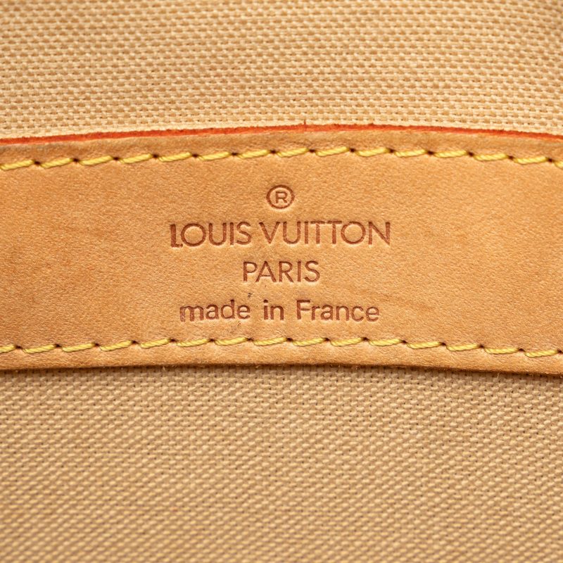 Beige Louis Vuitton Damier Azur Neverfull MM Tote Bag - Image 6