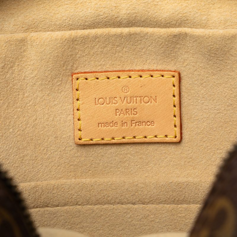 Brown Louis Vuitton Monogram Manhattan PM Handbag - Image 7