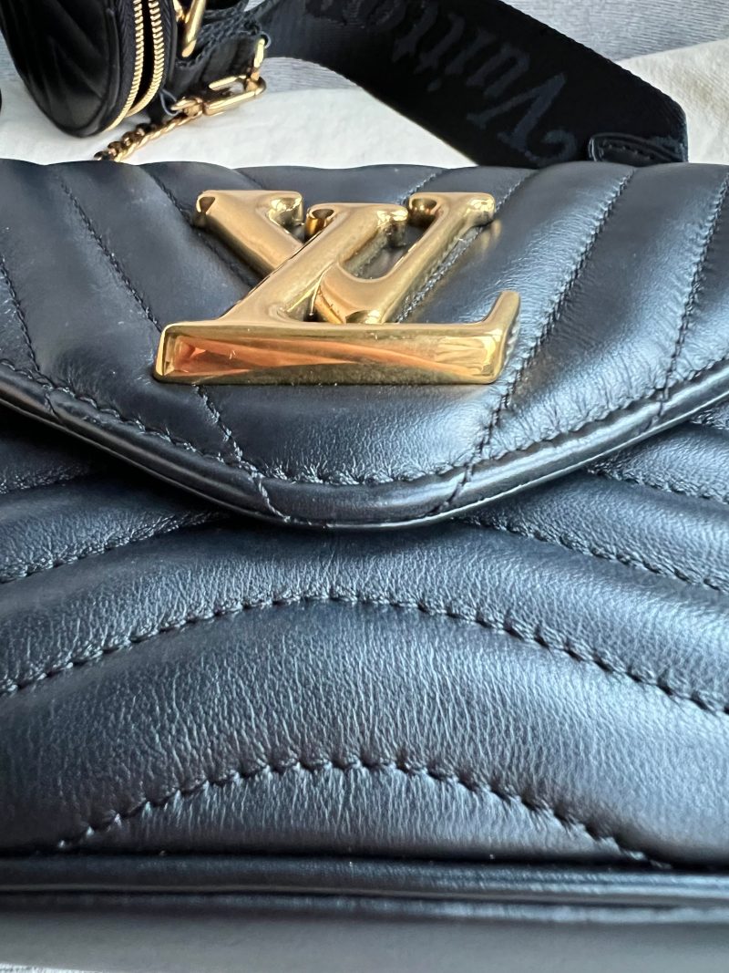 Louis Vuitton Black New Wave PM Bag - Image 23