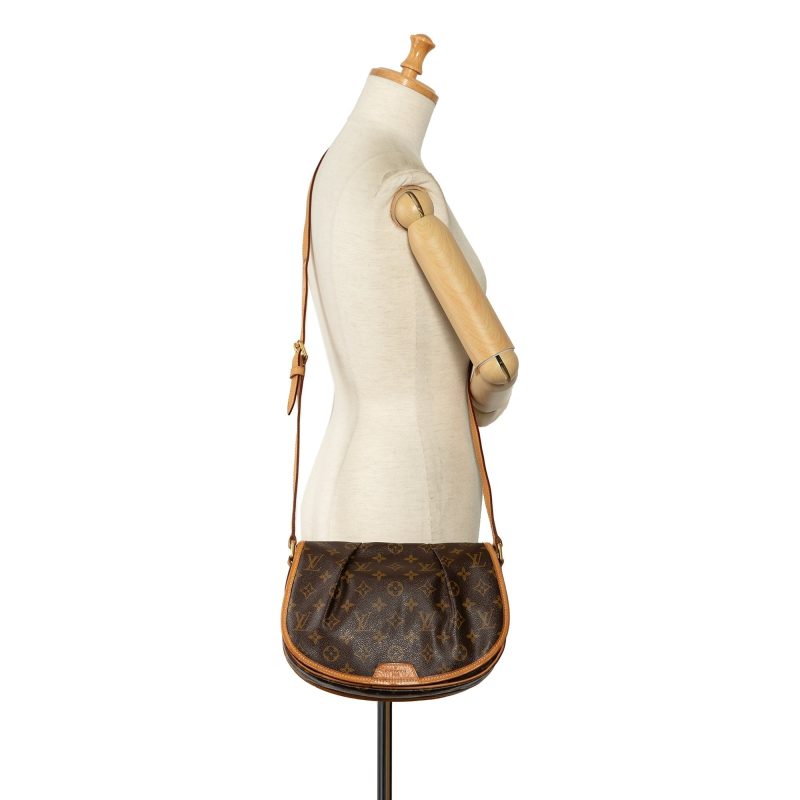 Brown Louis Vuitton Monogram Micro Metis Satchel - Image 16