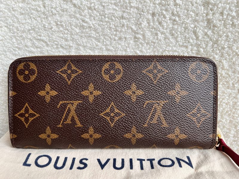 Louis Vuitton Clemence Wallet in Damier Ebene - Image 3