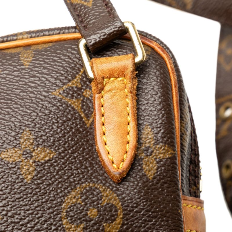 Brown Louis Vuitton Monogram Pochette Marly Bandouliere Crossbody Bag - Image 10