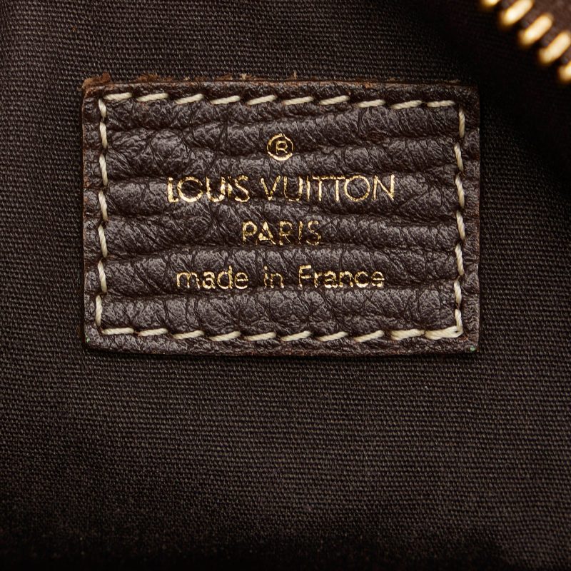 Brown Louis Vuitton Monogram Mini Lin Manon MM Shoulder Bag - Image 6