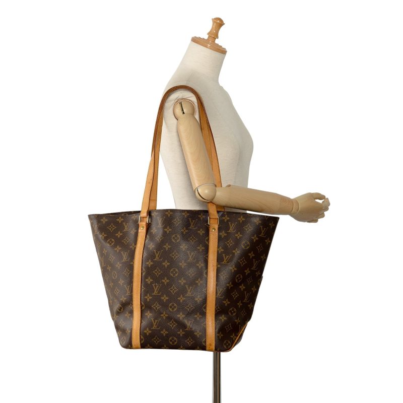 Brown Louis Vuitton Monogram Sac Souple 45 Travel Bag - Image 11