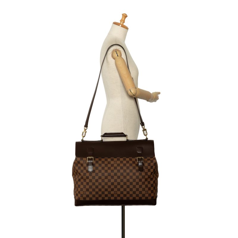 Brown Louis Vuitton Damier Geant Associe GM Travel Bag - Image 10
